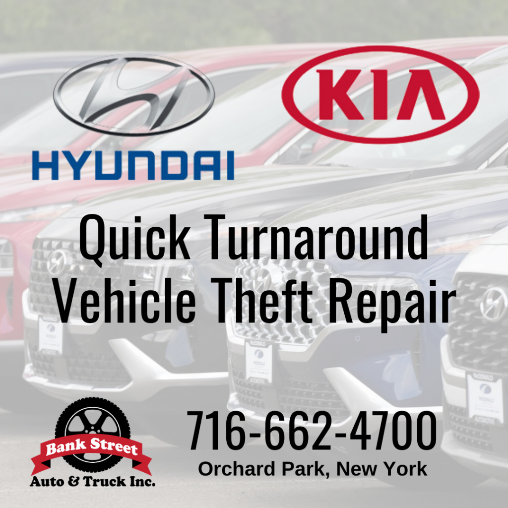 Kia and Hyundai Theft Repair